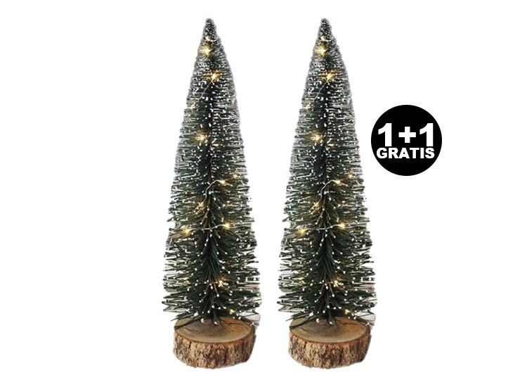 Deal Donkey - Dreamled Kunst Kerstboompje - 40 Cm Hoog - 1+1 Gratis Deal Donkey - Dreamled Kunst Kerstboompje - 40 Cm Hoog - 1+1 Gratis