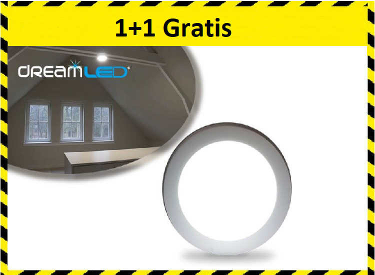 Deal Donkey - Dreamled Plafondlampje - Met Bewegingssensor En Dimfunctie - 1+1 Gratis