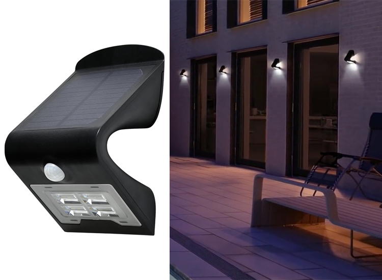 Deal Donkey - Dreamled Slwl200+ Solar Led Tuinlamp - Wandlamp - Met Bewegingssensor