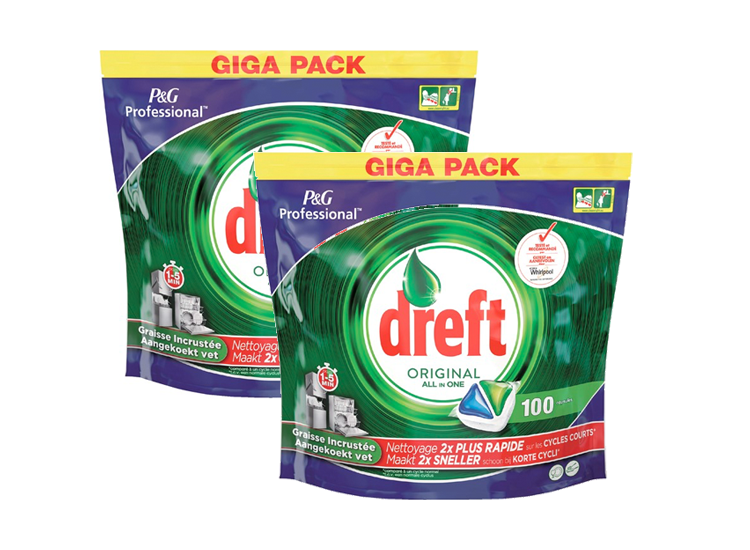 Deal Donkey - Dreft All In One Regular Vaatwastabletten - 200 Stuks Deal Donkey - Dreft All In One Regular Vaatwastabletten - 200 Stuks