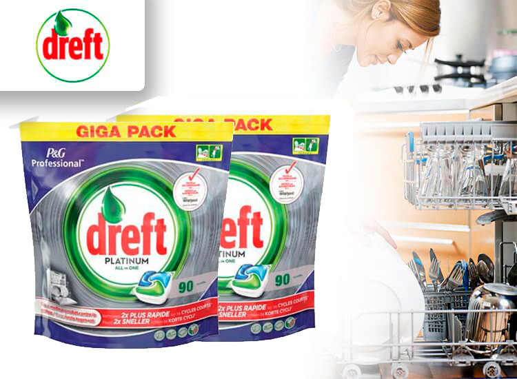 Deal Donkey - Dreft Platinum Regular Vaatwastabletten - 180 Stuks Deal Donkey - Dreft Platinum Regular Vaatwastabletten - 180 Stuks