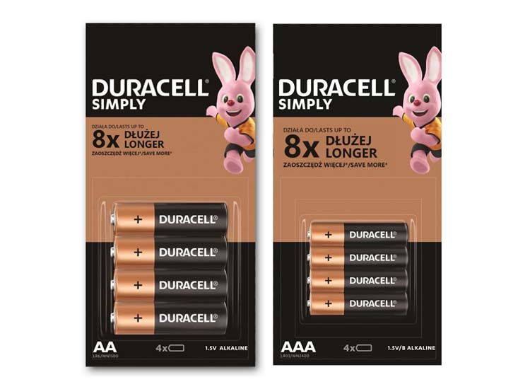 Deal Donkey - Duracell Simply Batterijen - Aa Of Aaa - 48 Stuks Deal Donkey - Duracell Simply Batterijen - Aa Of Aaa - 48 Stuks