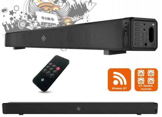 Deal Donkey - Dutch Originals - Bluetooth Soundbar Speaker Voor Een Bioscoopervaring Deal Donkey - Dutch Originals - Bluetooth Soundbar Speaker Voor Een Bioscoopervaring