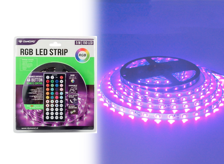 Deal Donkey - Dymond Rgb Led Strip - 5 Meter Deal Donkey - Dymond Rgb Led Strip - 5 Meter