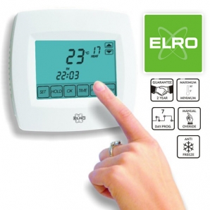 Deal Donkey - Elro Smart Thermostaat Met Verlicht Touchscreen Deal Donkey - Elro Smart Thermostaat Met Verlicht Touchscreen