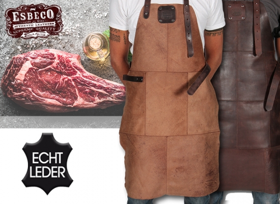 Deal Donkey - Esbeco Lederen Schort - 100% Organisch Echt Leder Deal Donkey - Esbeco Lederen Schort - 100% Organisch Echt Leder