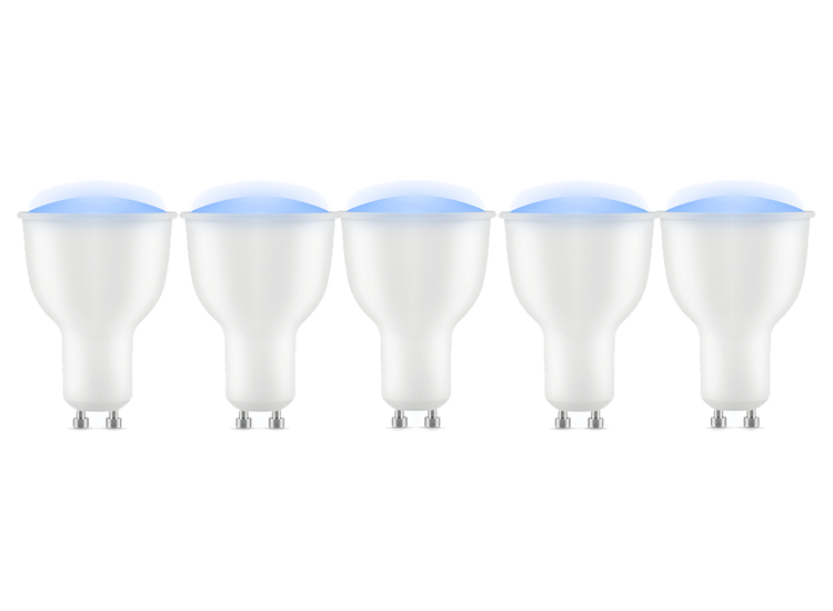 Deal Donkey - Etiger Slimme Wifi Led Lamp - Gu10 - Rgb - 5 Stuks Deal Donkey - Etiger Slimme Wifi Led Lamp - Gu10 - Rgb - 5 Stuks