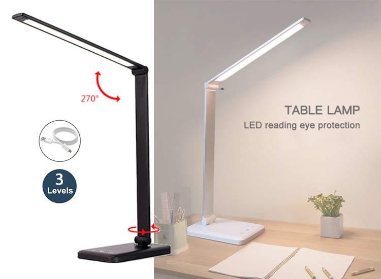 Deal Donkey - Fedec Bureaulamp - Led - Met 3 Dimstanden - Wit Of Zwart Deal Donkey - Fedec Bureaulamp - Led - Met 3 Dimstanden - Wit Of Zwart