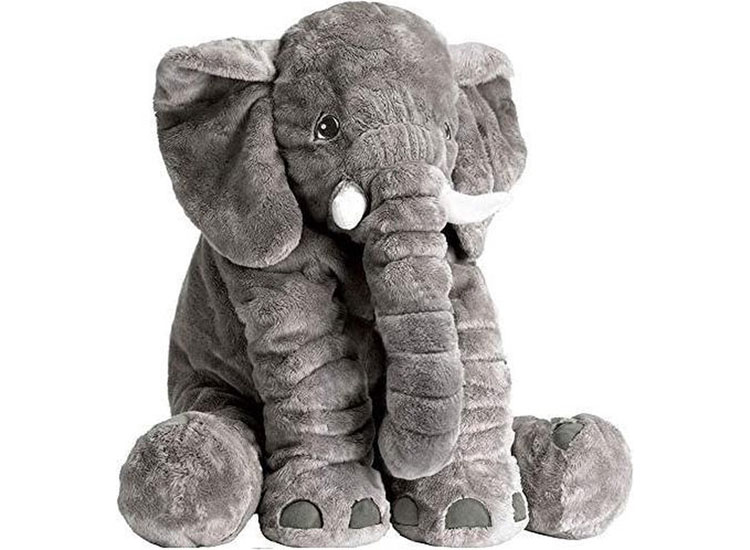 Deal Donkey - Fedec Grijze Xl Olifantknuffel - Knuffel Deal Donkey - Fedec Grijze Xl Olifantknuffel - Knuffel
