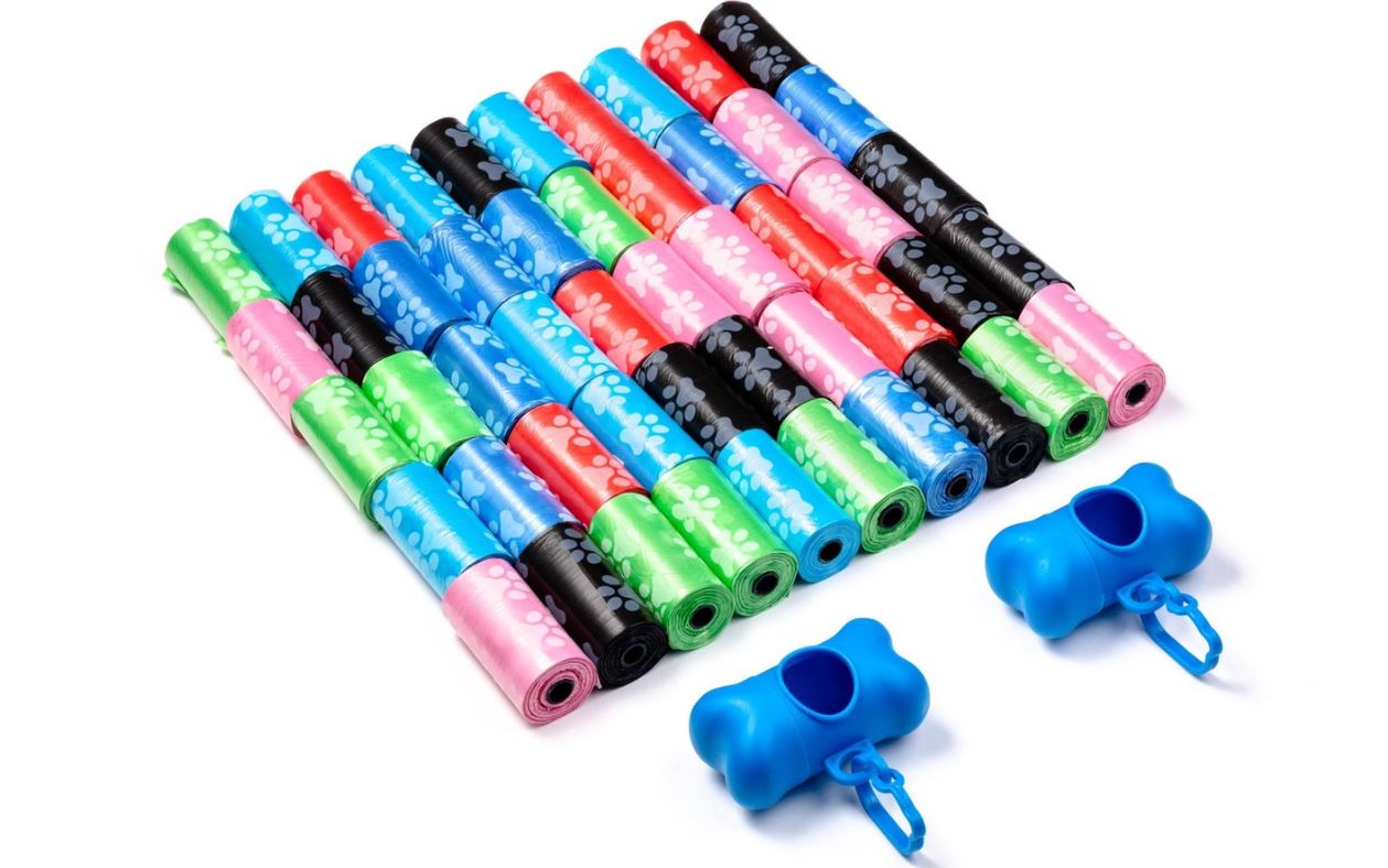 Deal Donkey - Fedec Hondenpoepzakjes - 1000 Stuks - 50 Rollen - Met 2 Dispensers - Multikleur Deal Donkey - Fedec Hondenpoepzakjes - 1000 Stuks - 50 Rollen - Met 2 Dispensers - Multikleur