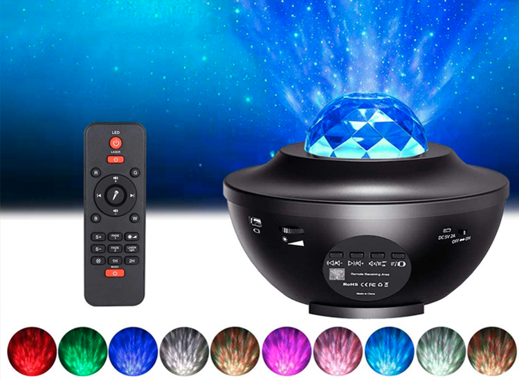 Deal Donkey - Fedec Led Sterrenprojector Met Ingebouwde Speaker - Met Afstandsbediening - Zwart Deal Donkey - Fedec Led Sterrenprojector Met Ingebouwde Speaker - Met Afstandsbediening - Zwart
