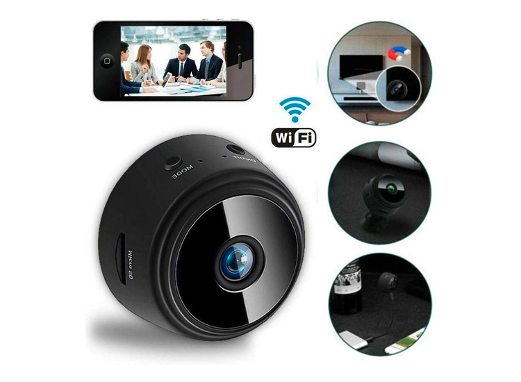 Deal Donkey - Fedec Mini Bewakingscamera - Full Hd 1080P - Zwart Deal Donkey - Fedec Mini Bewakingscamera - Full Hd 1080P - Zwart