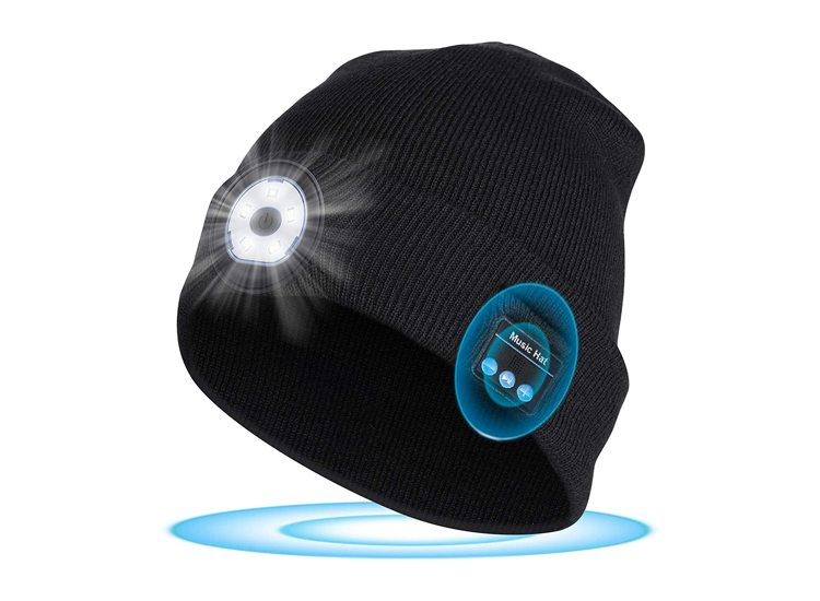 Deal Donkey - Fedec Muts - Led-Verlichting En Bluetooth Voor Muziek - Zwart Deal Donkey - Fedec Muts - Led-Verlichting En Bluetooth Voor Muziek - Zwart