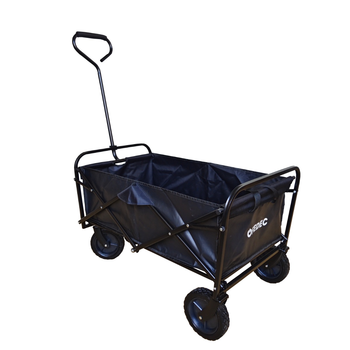 Deal Donkey - Fedec Opvouwbare Bolderkar - Tot 75Kg - Pu Banden - Zwart Deal Donkey - Fedec Opvouwbare Bolderkar - Tot 75Kg - Pu Banden - Zwart