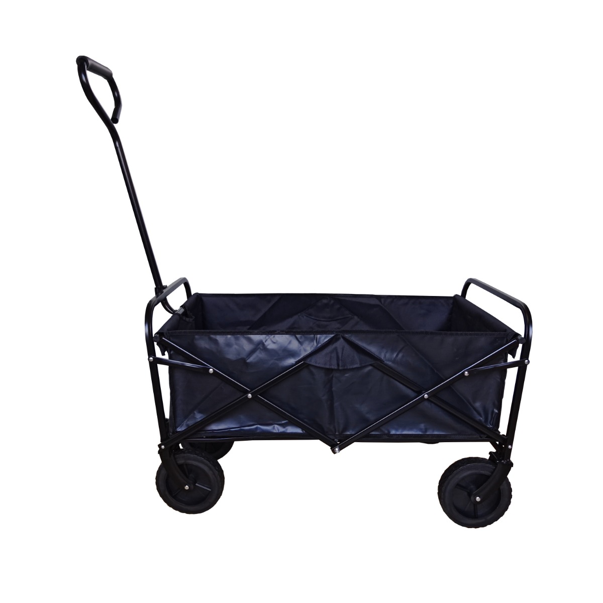 Deal Donkey - Fedec Opvouwbare Bolderkar - Tot 75Kg - Pvc Wielen - Zwart Deal Donkey - Fedec Opvouwbare Bolderkar - Tot 75Kg - Pvc Wielen - Zwart