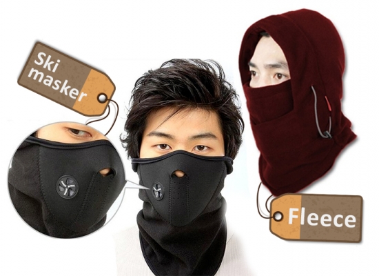 Deal Donkey - Fleece Sjaal-Muts Of Neonpreen Ski Masker Deal Donkey - Fleece Sjaal-Muts Of Neonpreen Ski Masker