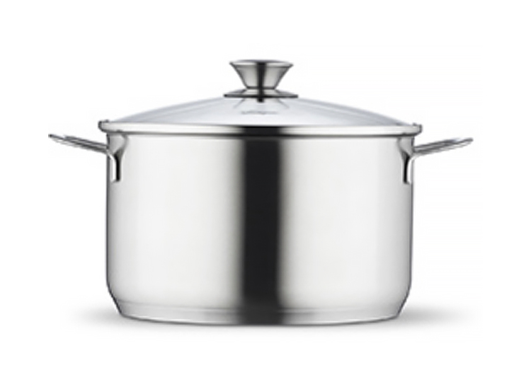 Deal Donkey - Fontignac Soeppan 6L - Diameter 24 Cm - Rvs - Alle Warmtebronnen - Zilver Deal Donkey - Fontignac Soeppan 6L - Diameter 24 Cm - Rvs - Alle Warmtebronnen - Zilver