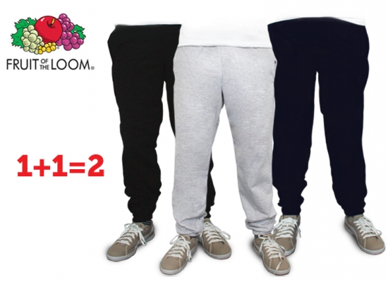 Deal Donkey - Fruit Of The Loom Joggingbroeken (2 Stuks)