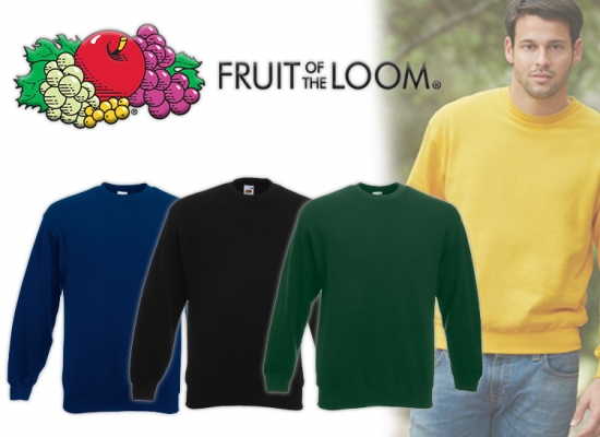 Deal Donkey - Fruit Of The Loom Trui (Keuze Uit 11 Kleuren)