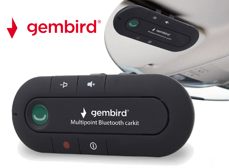 Deal Donkey - Gembird Btcc-03 Multipoint Bluetooth Carkit Deal Donkey - Gembird Btcc-03 Multipoint Bluetooth Carkit