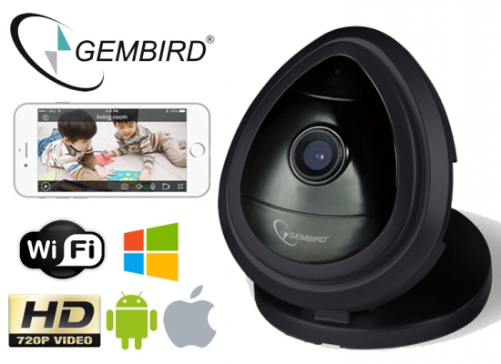 Deal Donkey - Gembird Hd Smart 720P Wifi Beveiligingscamera Deal Donkey - Gembird Hd Smart 720P Wifi Beveiligingscamera