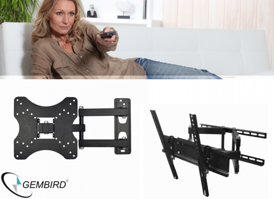 Deal Donkey - Gembird Tv Muurbeugels Deal Donkey - Gembird Tv Muurbeugels