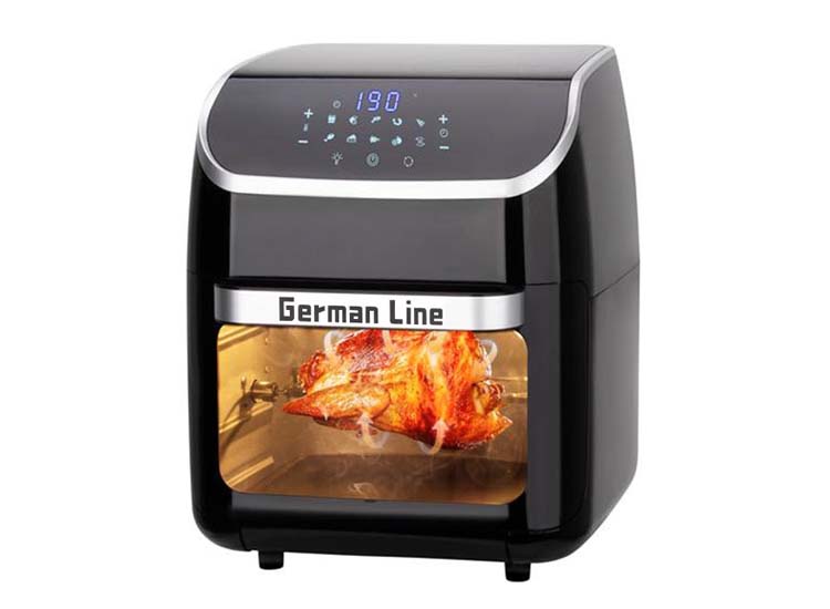 Deal Donkey - German Line Airfryer Oven 12 Liter - Zwart Deal Donkey - German Line Airfryer Oven 12 Liter - Zwart