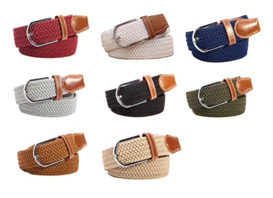 Deal Donkey - Gevlochten Herenriemen - Riem Zonder Gaatjes Deal Donkey - Gevlochten Herenriemen - Riem Zonder Gaatjes