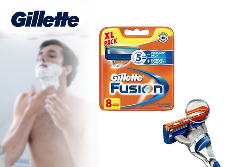 Deal Donkey - Gillette Fushion Scheermesjes - 8 Pack Deal Donkey - Gillette Fushion Scheermesjes - 8 Pack