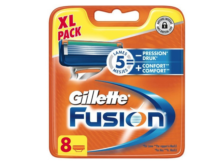 Deal Donkey - Gillette Fusion Scheermesjes - 8 Pack