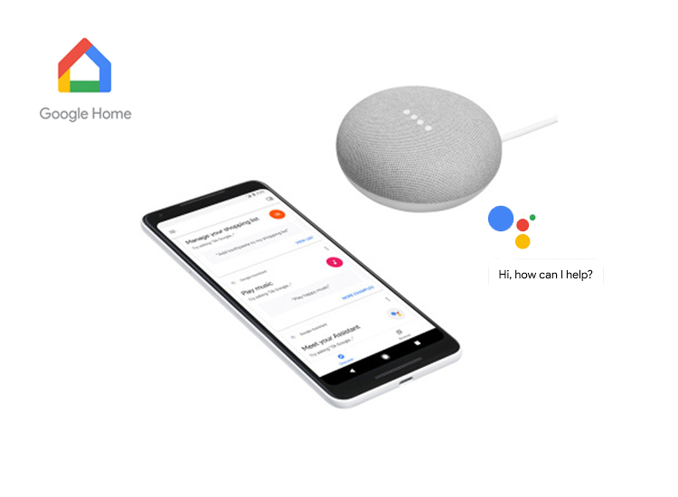 Deal Donkey - Google Home Mini - Assistant Mini Speaker - Ondersteunt Nederlands - Wit