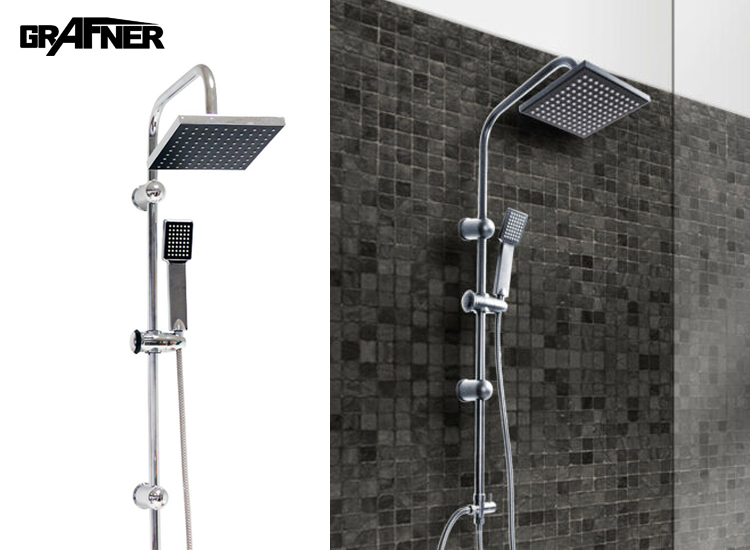 Deal Donkey - Grafner Regendouche - Universeel - Verchroomd Kunststof - Anti-Kalk Deal Donkey - Grafner Regendouche - Universeel - Verchroomd Kunststof - Anti-Kalk