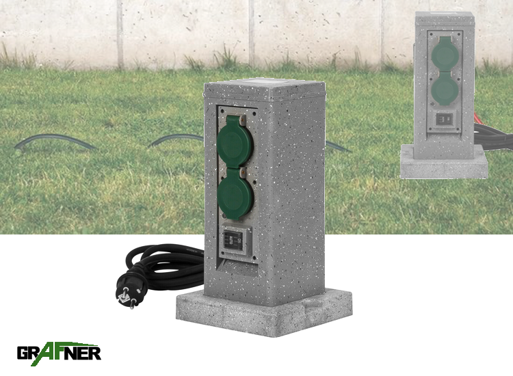 Deal Donkey - Grafner Tuinstekkerdoos - Ruimte Voor 4 Stekkers - Outdoor Stroompaal Deal Donkey - Grafner Tuinstekkerdoos - Ruimte Voor 4 Stekkers - Outdoor Stroompaal