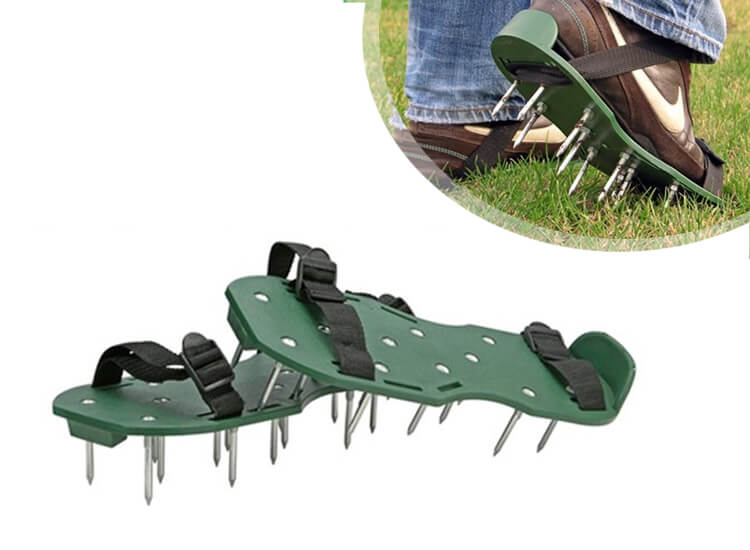 Deal Donkey - Gras Beluchtings Sandalen Met 26 Spijkers Deal Donkey - Gras Beluchtings Sandalen Met 26 Spijkers