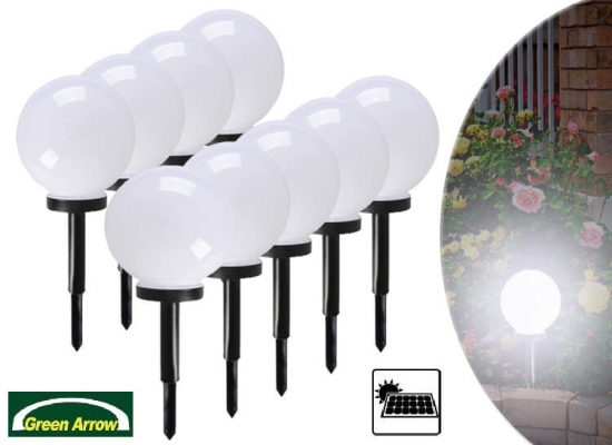 Deal Donkey - Green Arrow Tuinlampjes Op Zonne-Energie - 9 Stuks Deal Donkey - Green Arrow Tuinlampjes Op Zonne-Energie - 9 Stuks
