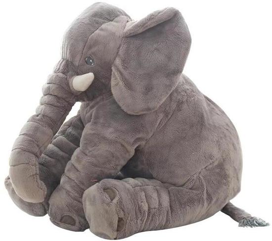 Deal Donkey - Grijze Xl Olifantknuffel Deal Donkey - Grijze Xl Olifantknuffel