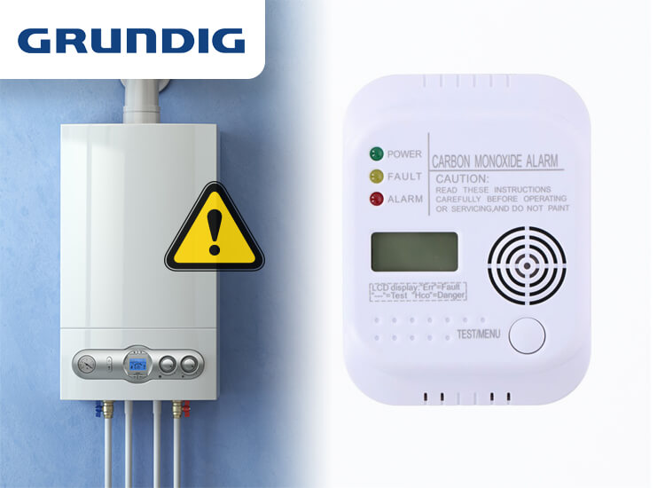 Deal Donkey - Grundig Koolmonoxide Melder - Co Melder Deal Donkey - Grundig Koolmonoxide Melder - Co Melder
