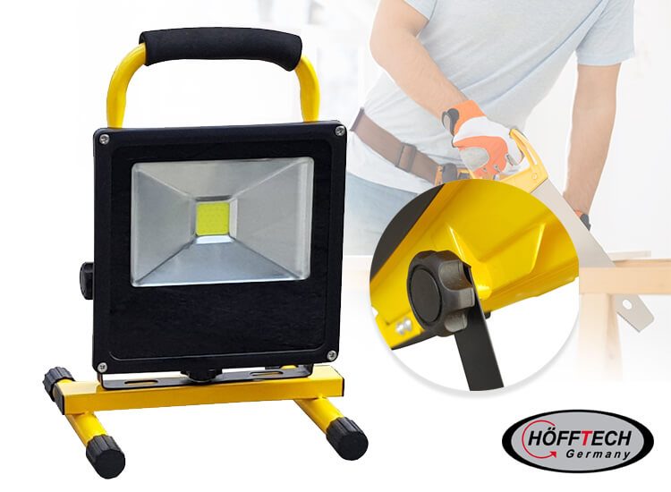 Deal Donkey - Höfftech Oplaadbare Led-Straler - Een Snoerloze En Oplaadbare Bouwlamp