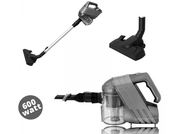 Deal Donkey - Hand- En Steelstofzuiger - 600 Watt - Grijs Deal Donkey - Hand- En Steelstofzuiger - 600 Watt - Grijs