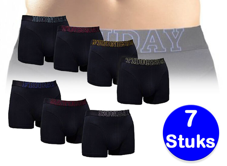 Deal Donkey - Heren Boxershorts - 7 Pack - Comfortabel En Uitstekende Kwaliteit Deal Donkey - Heren Boxershorts - 7 Pack - Comfortabel En Uitstekende Kwaliteit