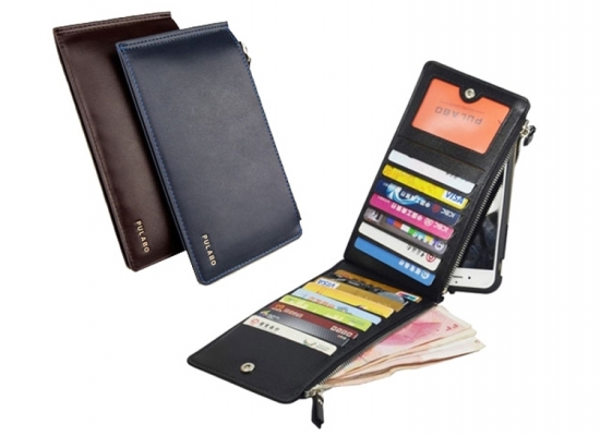 Deal Donkey - Heren (Smartphone) Wallet; Met 19 Vakken Voor Telefoon, Pasjes, Brief- En Muntgeld