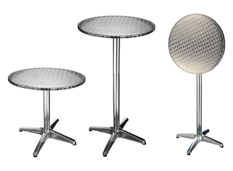 Deal Donkey - Hi Inklapbare Statafel - Bijzettafel - Rvs - Ø60 Cm - Hoogte 115Cm Deal Donkey - Hi Inklapbare Statafel - Bijzettafel - Rvs - Ø60 Cm - Hoogte 115Cm