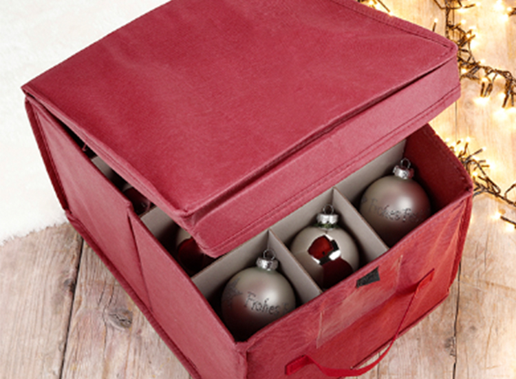 Deal Donkey - Hi Kerstballen Opbergdoos - Opbergbox - Voor 24 Kerstballen - Rood Deal Donkey - Hi Kerstballen Opbergdoos - Opbergbox - Voor 24 Kerstballen - Rood