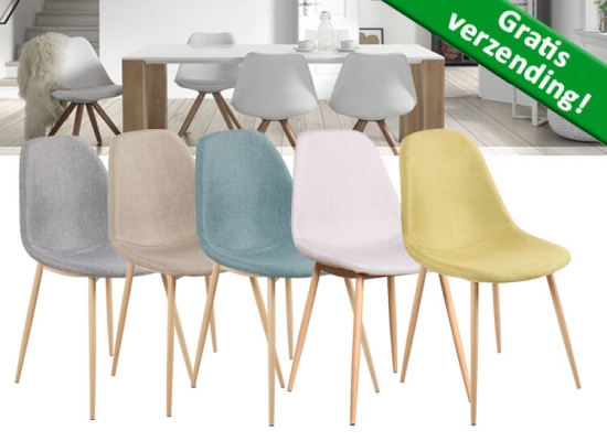 Deal Donkey - Hippe Design Stoelen - Prachtige Eetkamerstoelen Met Licht Kuipvorm