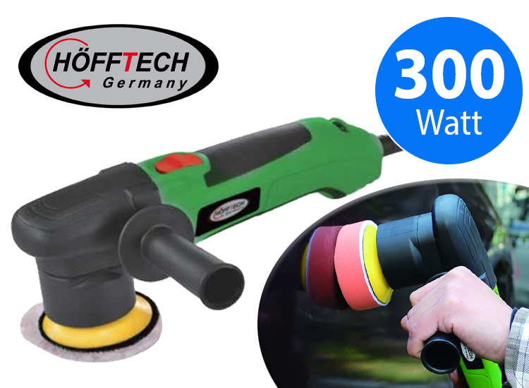 Deal Donkey - Hofftech Excentrische Polijstmachine - 300W Inclusief Pads Deal Donkey - Hofftech Excentrische Polijstmachine - 300W Inclusief Pads