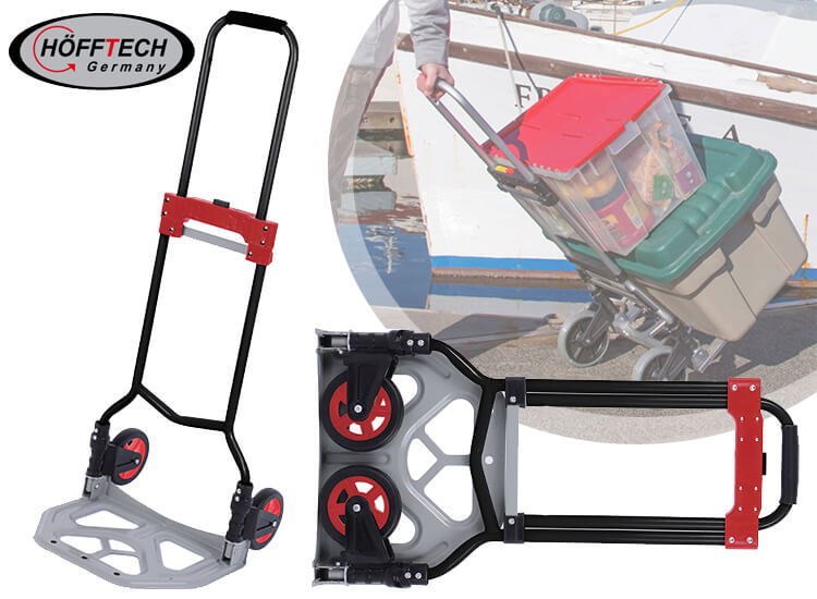Deal Donkey - Hofftech Inklapbare Steekwagen - Met Een Draagvermogen Van 70 Kg Deal Donkey - Hofftech Inklapbare Steekwagen - Met Een Draagvermogen Van 70 Kg