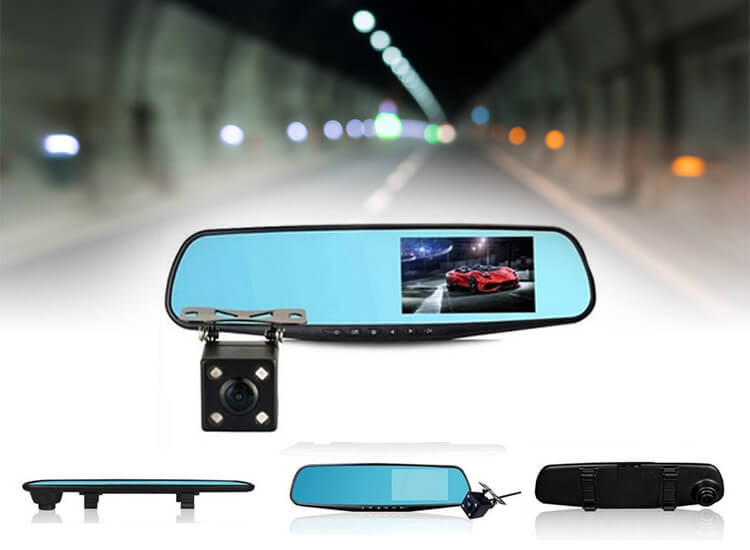 Deal Donkey - Ibello Dashcam Achteruitrijcamera In Spiegel Deal Donkey - Ibello Dashcam Achteruitrijcamera In Spiegel