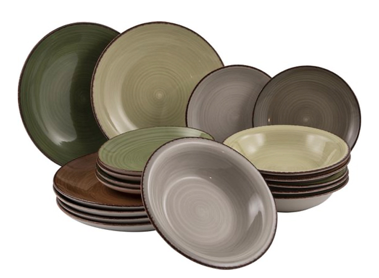 Deal Donkey - Imperial Kitchen Serviesset - 6 Personen - Nature 18-Delig Deal Donkey - Imperial Kitchen Serviesset - 6 Personen - Nature 18-Delig