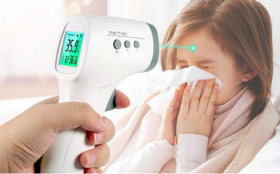 Deal Donkey - Infrarood Thermometer Gp-300 Met Lcd Display Deal Donkey - Infrarood Thermometer Gp-300 Met Lcd Display