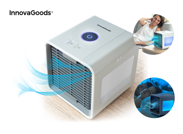 Deal Donkey - Innovagoods Draagbare Verdampende Mini-Luchtcooler - Aircooler Deal Donkey - Innovagoods Draagbare Verdampende Mini-Luchtcooler - Aircooler